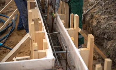 Residential house leveling steel pier installation in East Texas